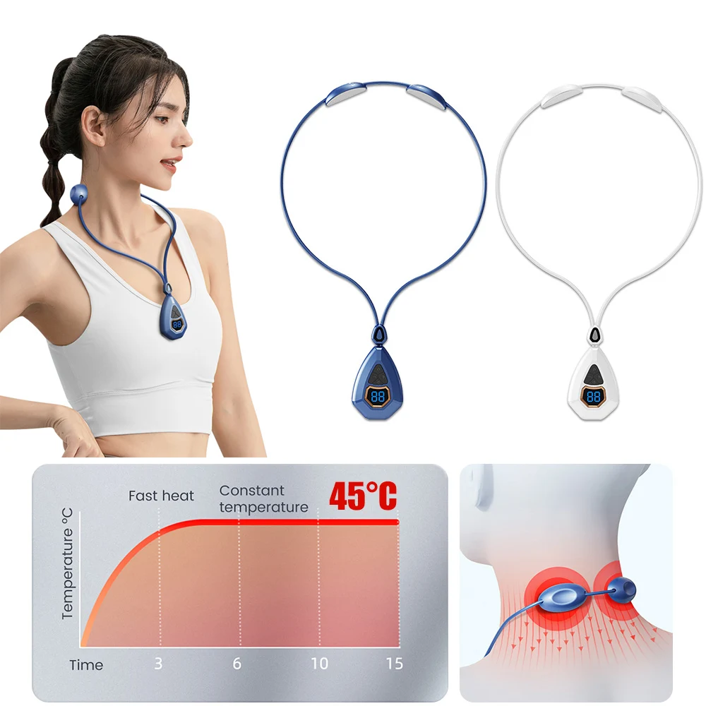 

Portable Massage Appliances Electric Massager Neck Mini Apparatus Cervical Neurostimulator Care Machine Devices Pain Relaxation