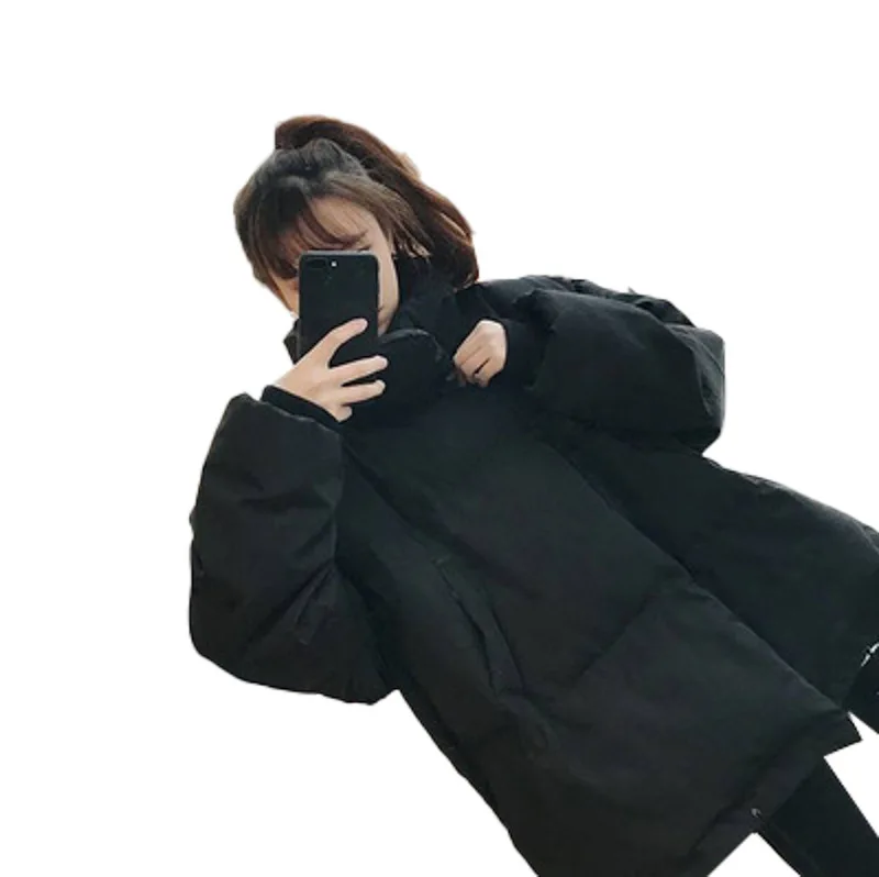 2022 Women's Clothing Jackets Cotton Warm and Windproof Loose Bread Clothing Padded Clothing Padded Winter Coat Female Trend