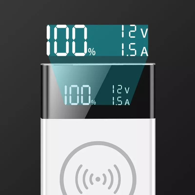

2023 New 6x 18650 Battery DIY Qi Wireless Charger QC3.0 USB Type C PD Power Bank Box Case power bank smartphone celulares funda