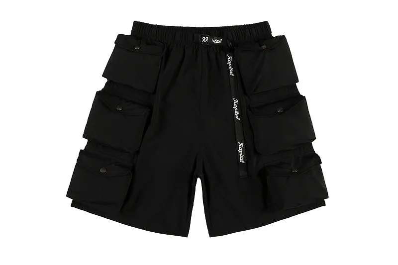 

21ss New Kapital Shorts High Street Tooling Multi Pocket High Quality 1:1 Men's And Women's Casual Shorts