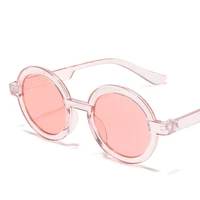 children round sunglasses for girls boy vintage infant sunglasses child baby eyewear glasses 2022 toddler gafas de sol for kids