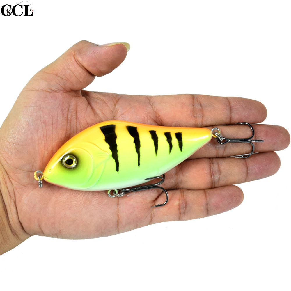 Slider Jerkbait 10cm 45g  Jerk Bait Sinking Hard Plastic Fishing Lures Bass Pike Musky Wobbler Bait Fishing Tackle