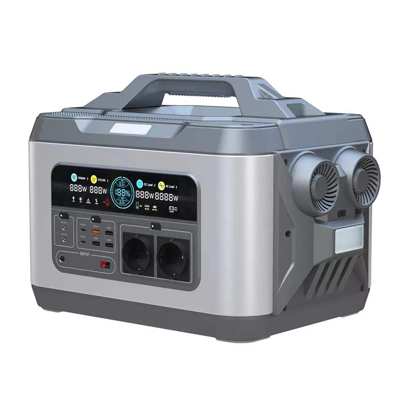 

portable power station home and outdoor use 300W 1200W 2200W 3000W Solar Power Station With Expandable Batteries Super Power