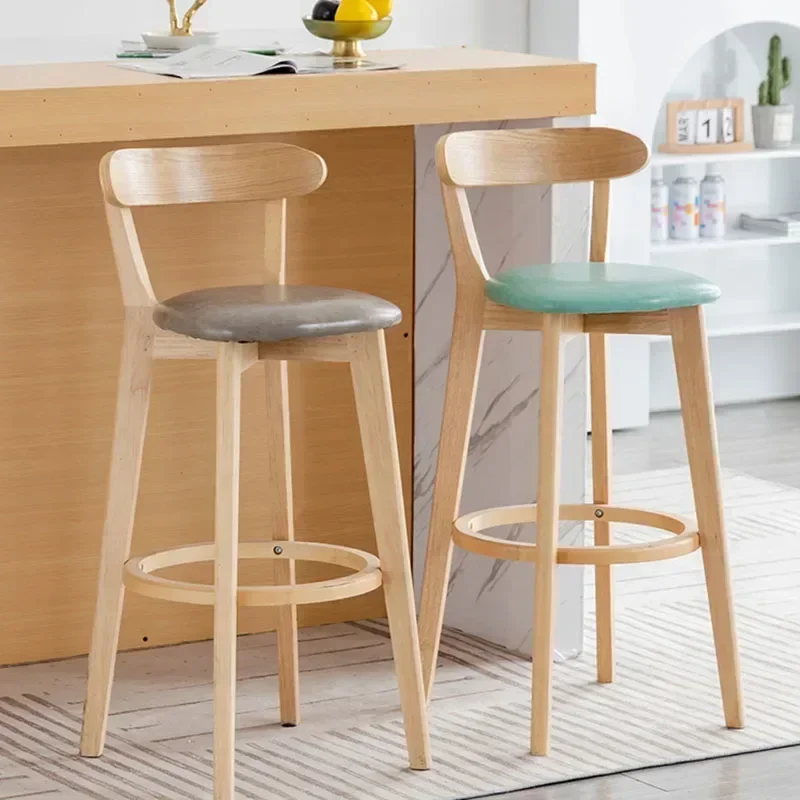 Кожаные барные стулья цвет в ассортименте