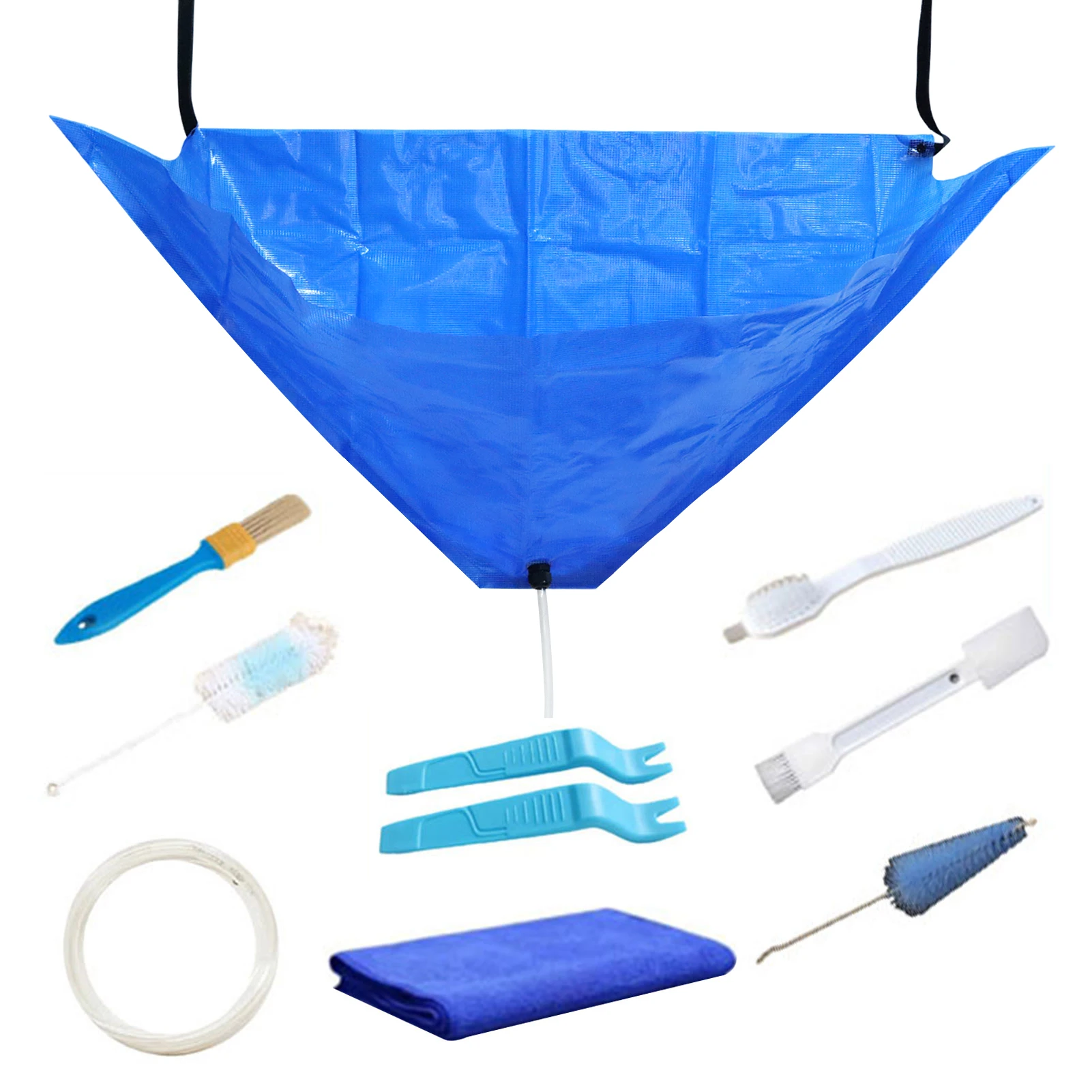 10 шт. разделенный настенный ПВХ водонепроницаемый со сливным отверстием набор