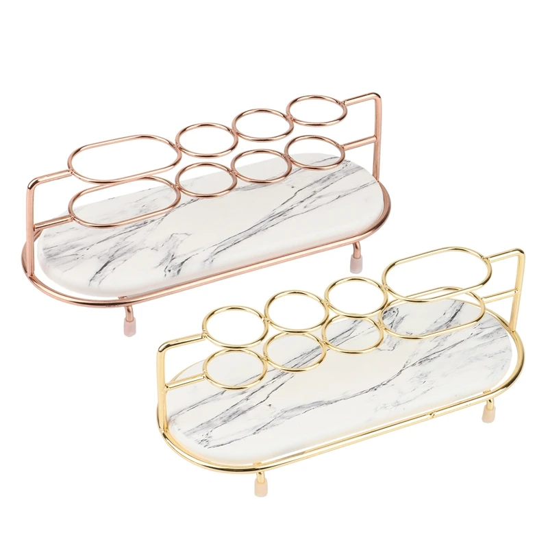 

Eectric Toothbrush Holder Light Luxury Bathroom Shelf Washing Table Diatom Mud Absorbent Pad Storage Rack