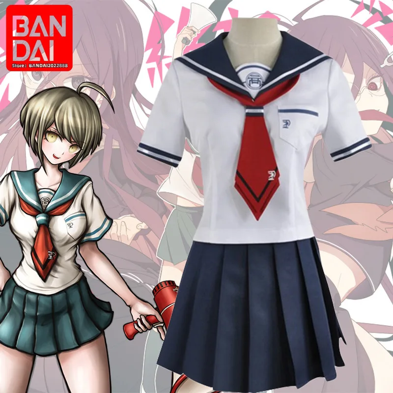 

New Danganronpa Cos Costume Nursery Stock Sleepy JK Uniform Cosplay Sailor Suit Dress Anime Play Costume