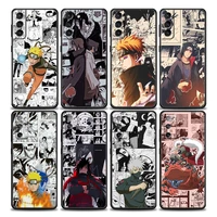 naruto anime sasuke itachi pain case for samsung galaxy s21 s20 fe s22 ultra s10 s9 s8 plus lite 5g phone coque soft cover funda
