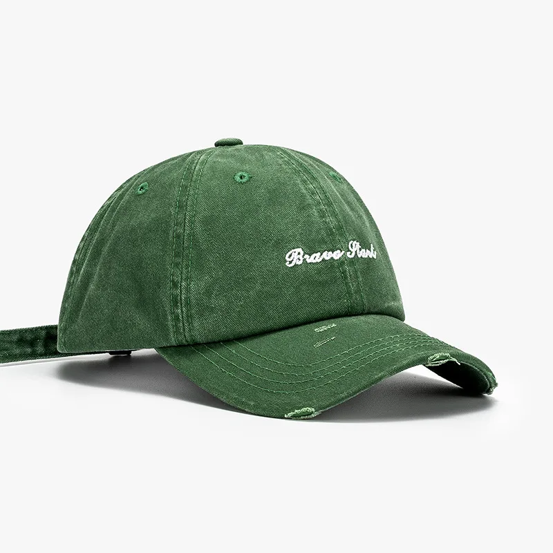 

Distressed Baseball Cap for Men Women Washed Cotton Vintage Man Cap Adjustable Trucker Hat Snapback Hats