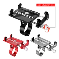 bicycle mobile phone holder for 3 0 6 8 inch phones mountain bike mount motorcycle stand aluminum alloy support bike accessories