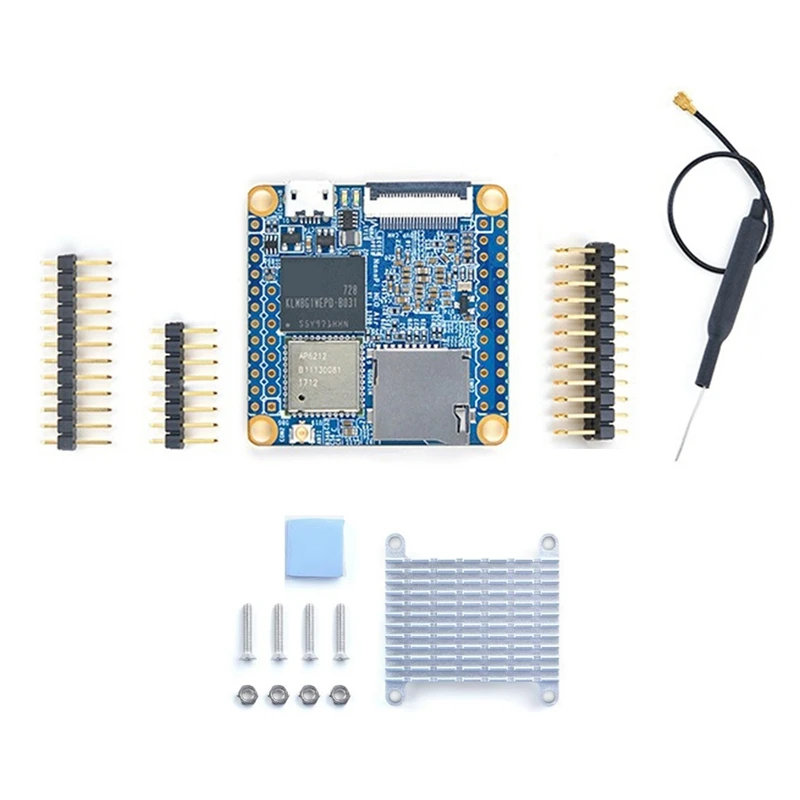 

Nanopi NEO Air Development Board+Heatsink H3 4-Core Wifi Bluetooth Run Ubuntucore Mini IOT Development Board