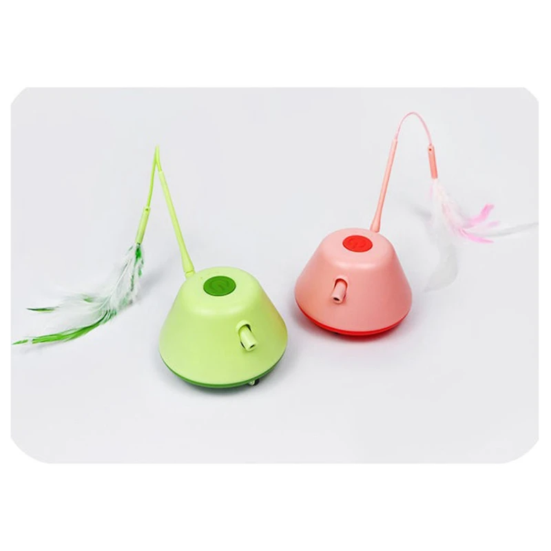 

Interactive Cat Toy Self-Engineering Cat Toy Set Electric With Feathers, Cat Toy Intelligence For Cat
