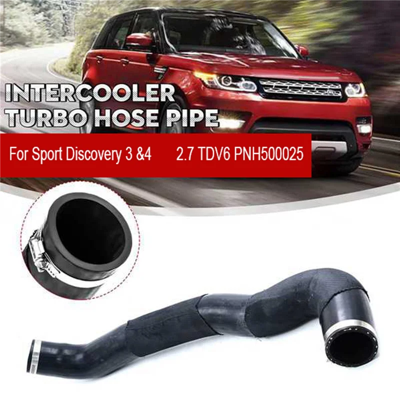 

Intercooler Turbo Pipe Rubber Cooling Hose Water Pipe PNH500025 for Range Rover Sport Discovery 3 & 4 2.7 TDV6