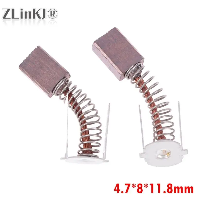 

2Pcs Motor Copper Containing Carbon Brush Replacement For Bosch GSB/GSR 180-LI GSB/GSR140-LI Carbon Brushes Dropshipping