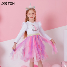 Vestidos Dxton-vestido de princesa con lentejuelas para niñas...