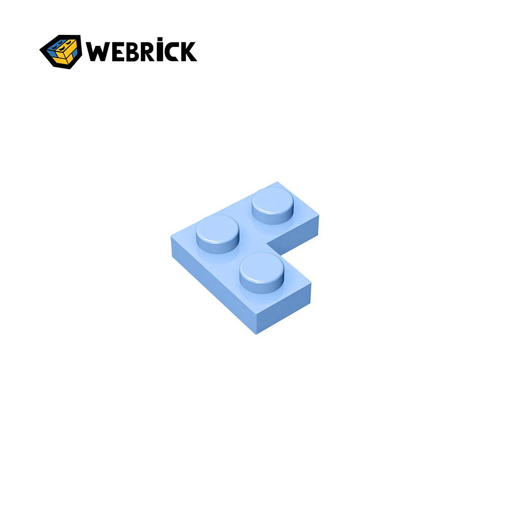 Детали для конструктора webrick, 1 мир, угловая пластина, 1x2x2, 2420, 63325, совместимые детали, «сделай сам», развивающие классические брендовые Подарочные игрушки