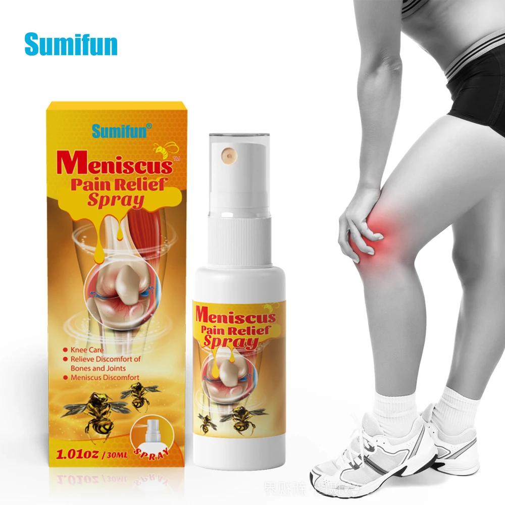 

30ML Sumifun Meniscus Pain Relief Spray Knee Joint Muscle Ache Cream Rheumatoid Arthritis Bee Venom Medical Plaster