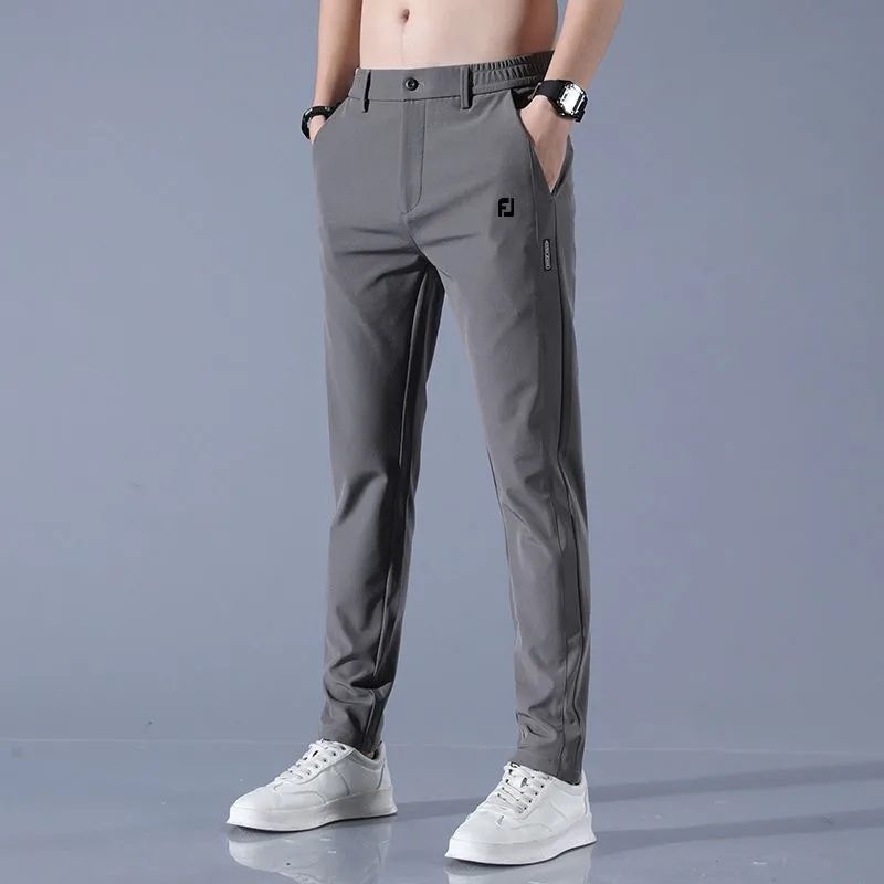 Golf Pants Elasticity Men Pants Quick Dry Man Golf Trousers Summer Sweatpants Apparel Ultra Thin Long Golf Wear Men Golf Pants