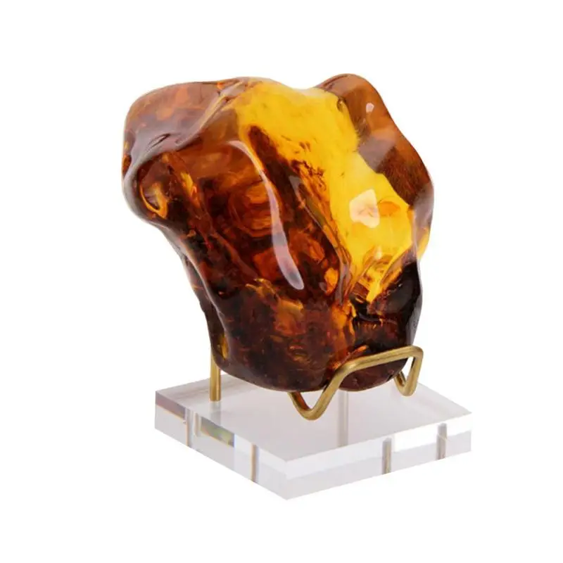 

Acrylic Base Metal Arm Display Stand Display Holder Rack Acrylic Support Base For Crystal Collectible Small Easel Stand For