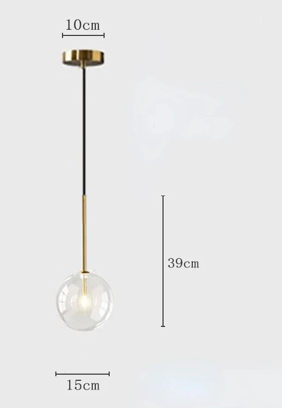 

Подвесной светильник GemSpark, прозрачное стекло