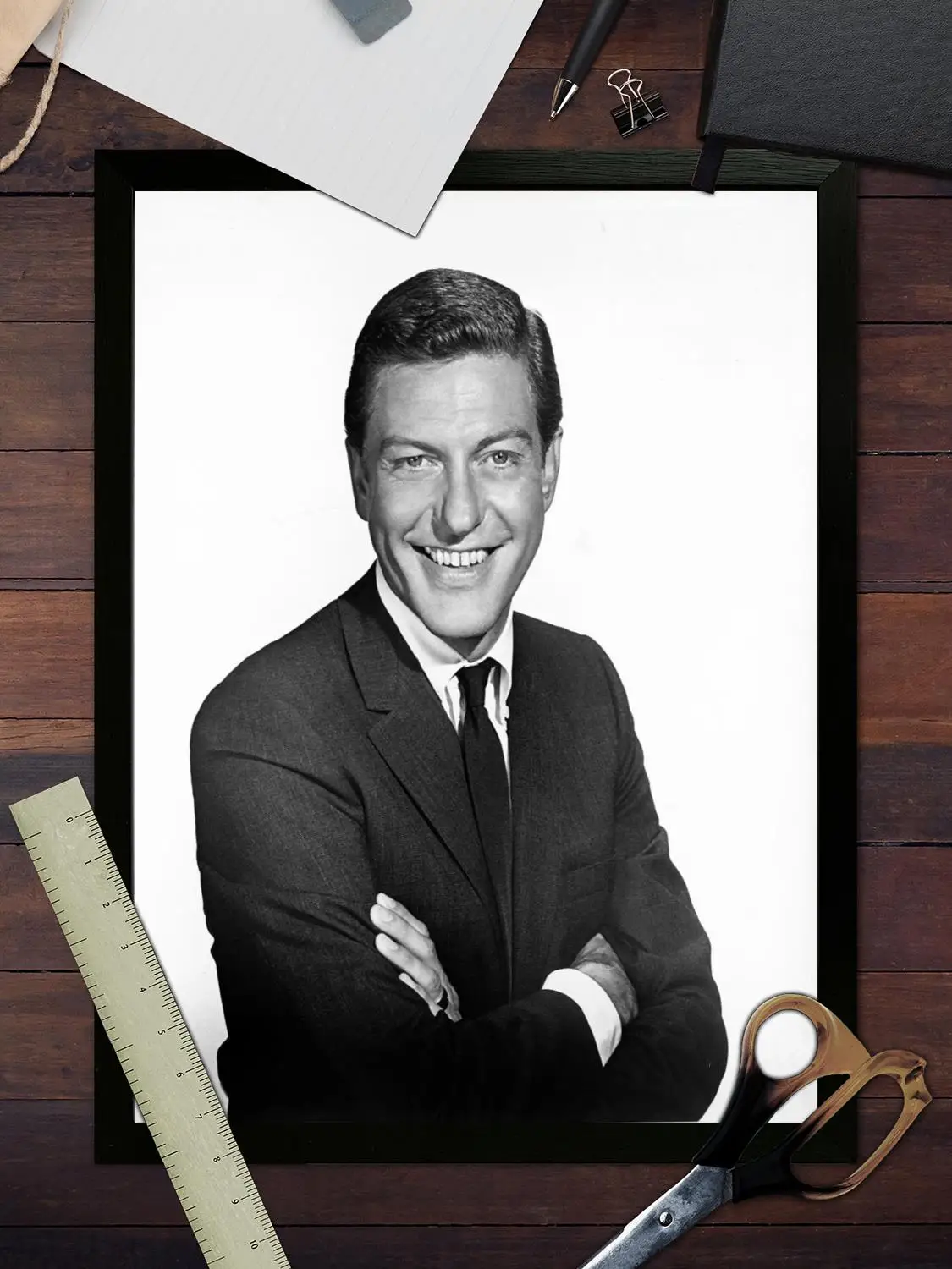 Художественный постер Дик Ван на холсте