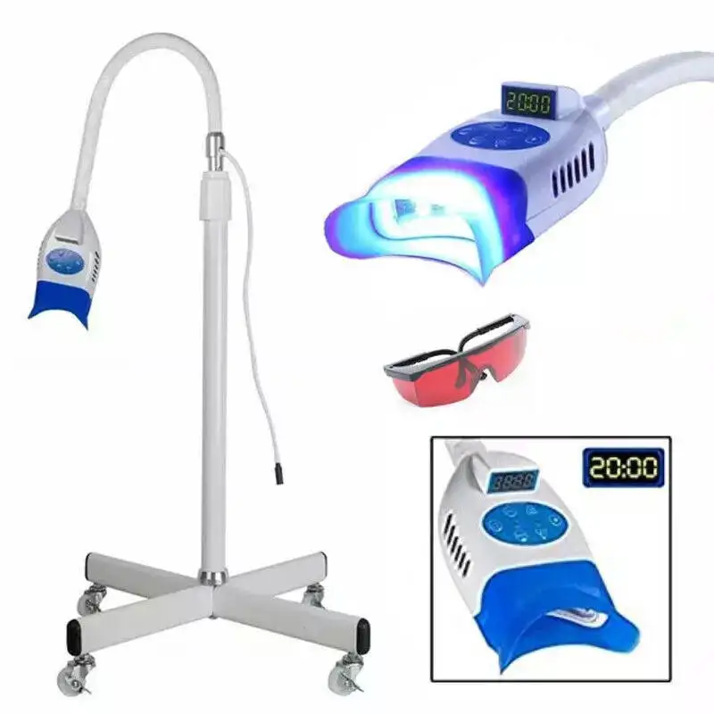 

Oral Teeth Care Whitening Lamp Machine Electric Blue Cool Light Therapy Tooth Whitener Equipment