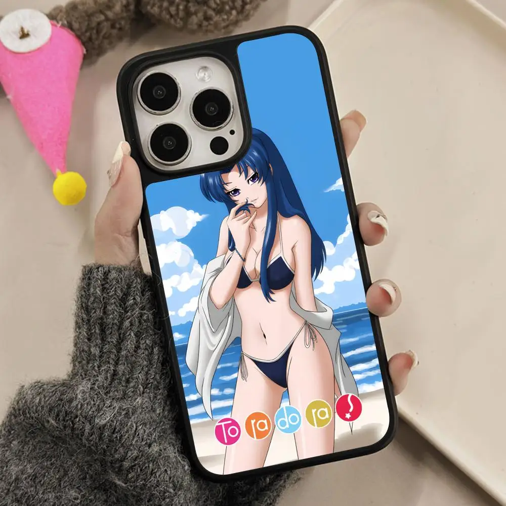 Фото Чехол для телефона Toradora Kawashima для iPhone 17 16 15 14 13 12 11 Air Pro Max Plus с матовой поверхностью №1