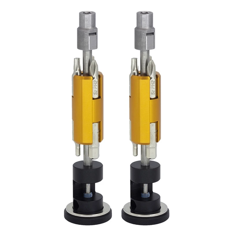 

Набор инструментов SRWRN для ремонта велосипеда, алюминиевая невидимая отвертка, многофункциональная обновленная версия, шестигранный ключ ...