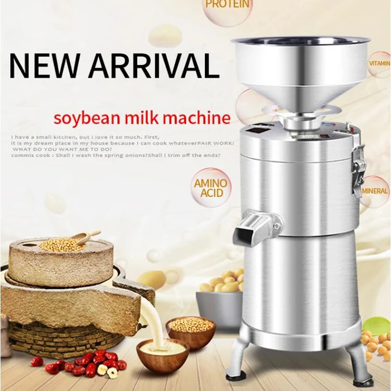 

Commercial Stuff Grinder Pulping Machine Attrition Mill Refiner Slag Slurry Separation Soybean Milk Machine Bean Curd Machine