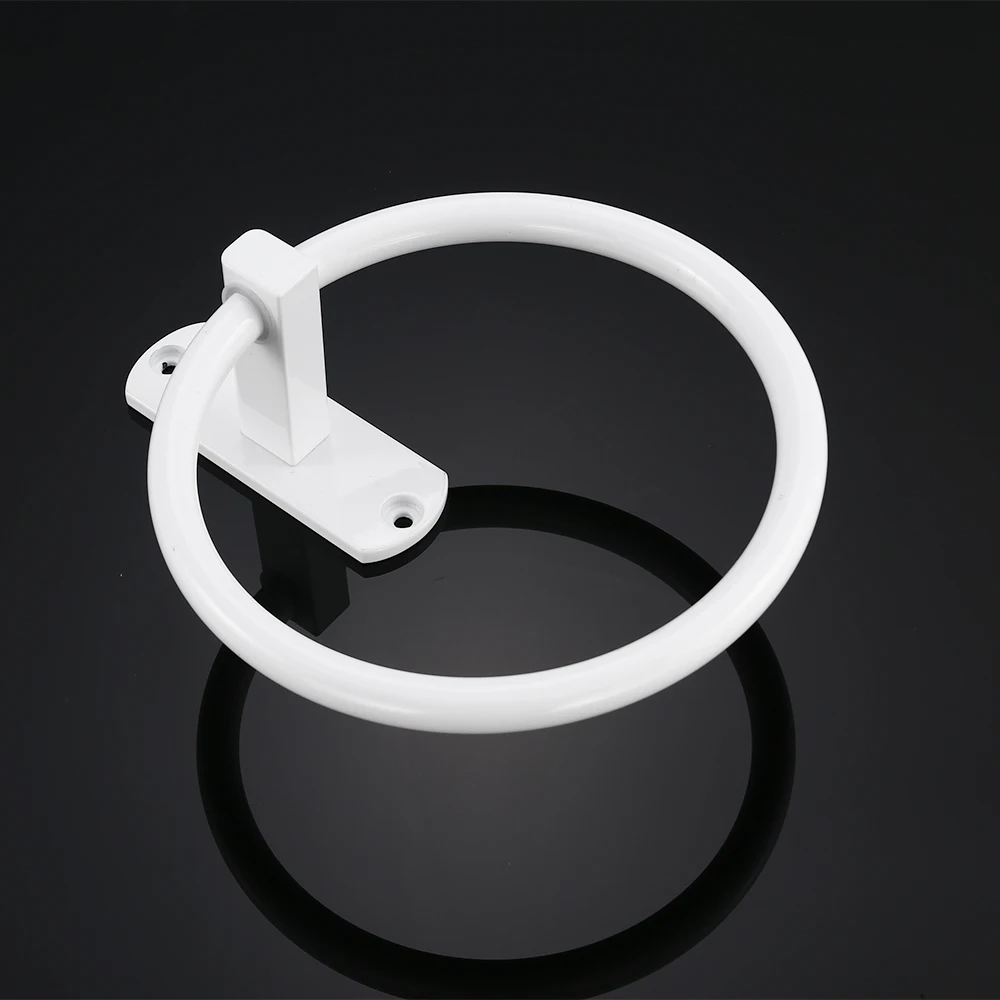 Алюминиевая настенная круглая вешалка для полотенец Круглый держатель Полка