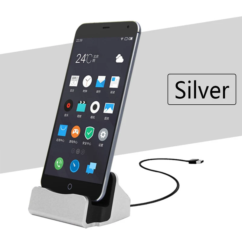 Беспроводная зарядная док-станция для iPhone12 Samsung Android Type-C
