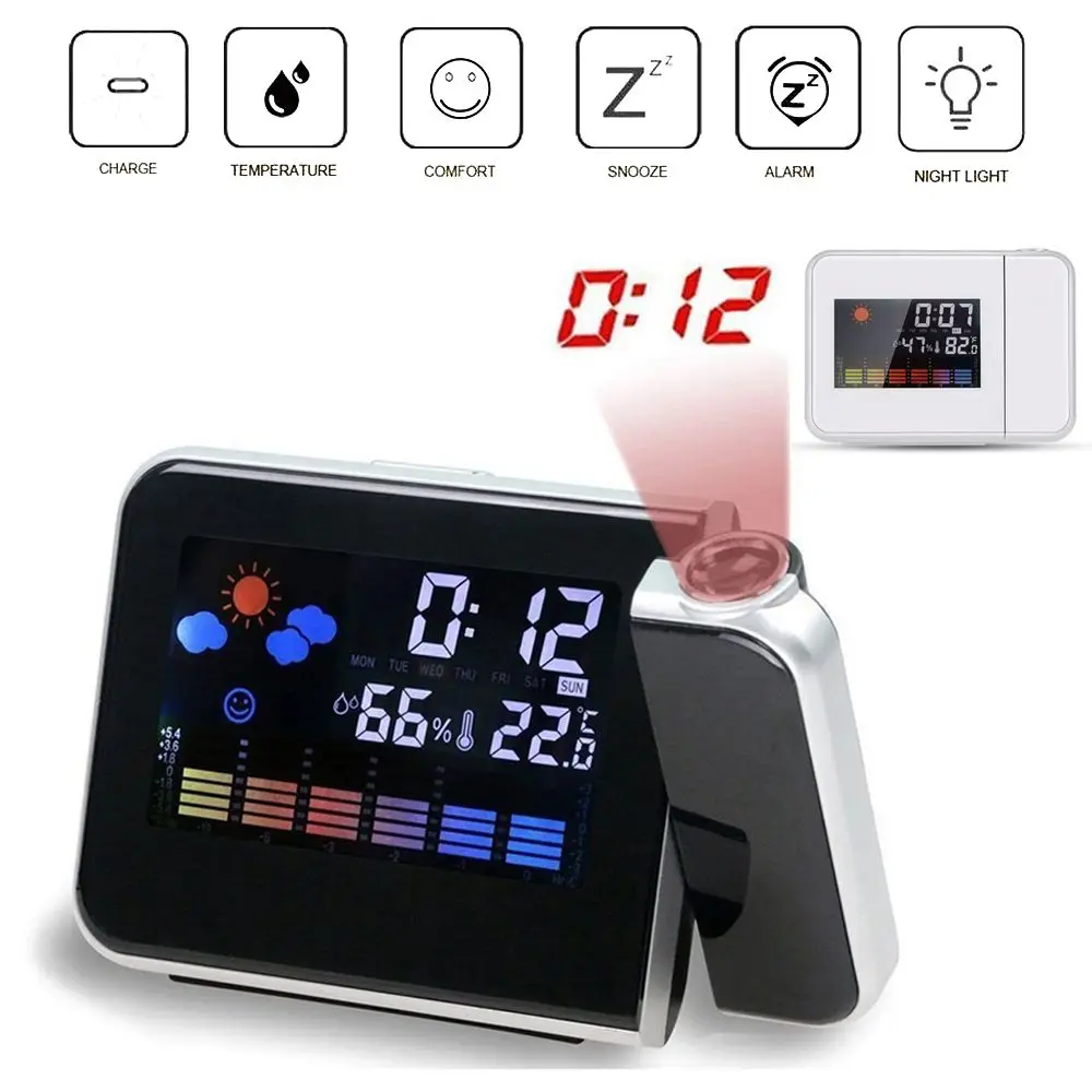 Projector Clock Projection Clock Alarm Clock With Projection On Ceiling Projection Alarm Clock Clock Radios For Bedroom