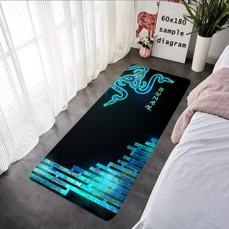 R-Razer Нечетки Напольный Коврик-нескользящий Коврик Для Входной Двери Ванной