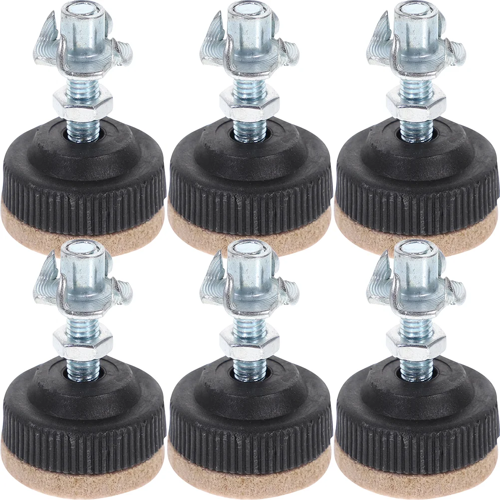 

6 Pcs Couch Foot Rest Levelers Heavy Duty Leveling Furniture Home Legs Household