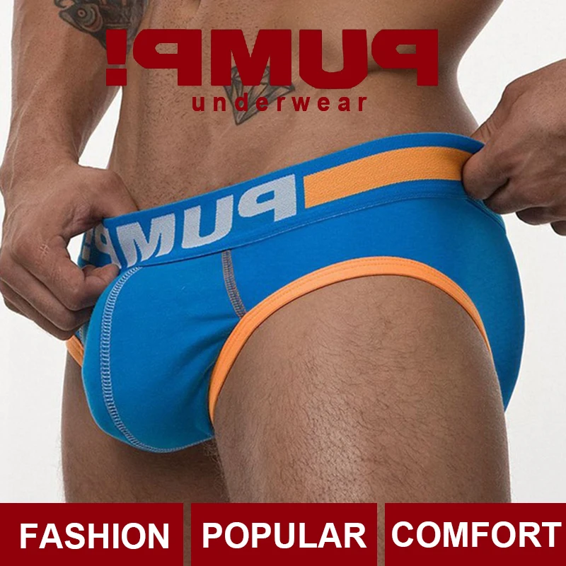 

Трусы-брифы мужские хлопковые, удобные пикантные трусы-джоки, модное нижнее белье для плавания