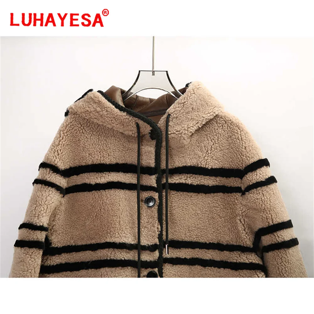 Новинка 2024 года L Vissesa Australia Merino Pearl Sheepskin Lamb Fur Shearling Одежда Женская повседневная
