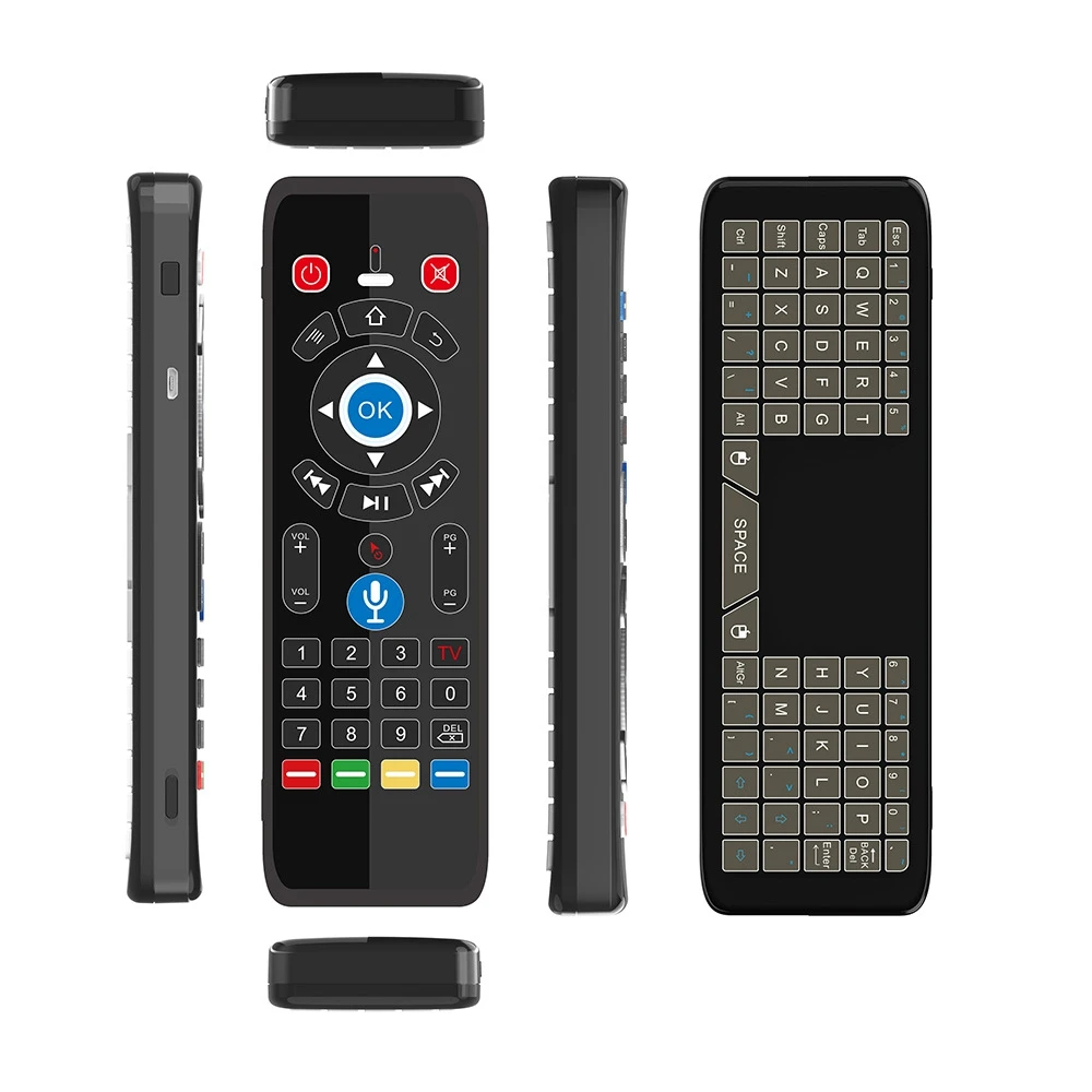 T16 + M Wireless Remote Control Set Top Box Intelligent Voice 2.4G Mini Luminous Press Keyboard for Android Windows google | Компьютеры и