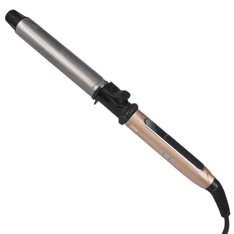 

Professional Ceramic Hair Curler Rotating Curling Iron Wand Curling Irons LCD Wand Curlers Hair Styling Tools