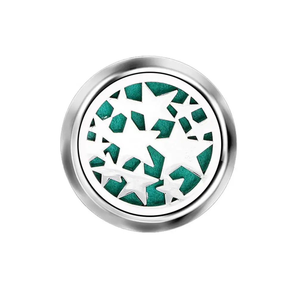 

Portable Wearable Car Air Outlet Solid Fragrance Clip Dropship Universal Stainless Steel Auto Vent 6 Pattern Optional