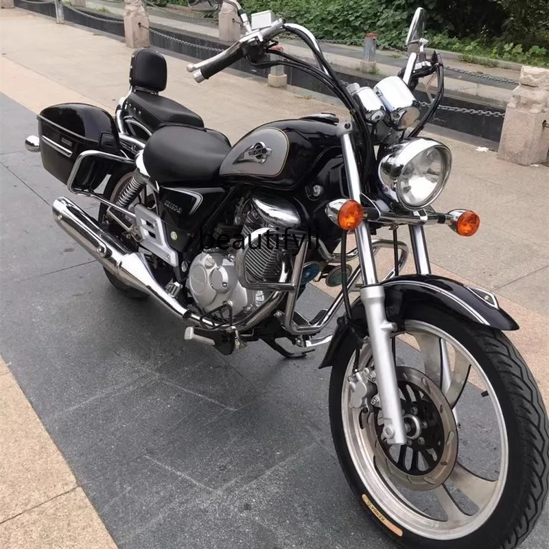 150CC Storm Prince EFI Yueku Tianwang V Cylinder 250cc Ретро Earth Eagle King Мотоцикл