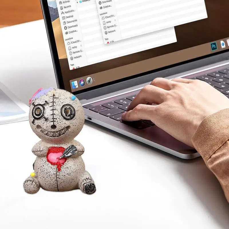 Кукольные подставки для благовоний Voodoo горелка настольная из смолы ручной