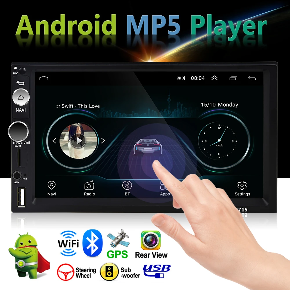 2 Din Android Autoradio For NISSAN Micra March (K13) 2010-2013 RENAULT Pulse 2011+ 7 InchCar Multimedia Player GPS Navigation |