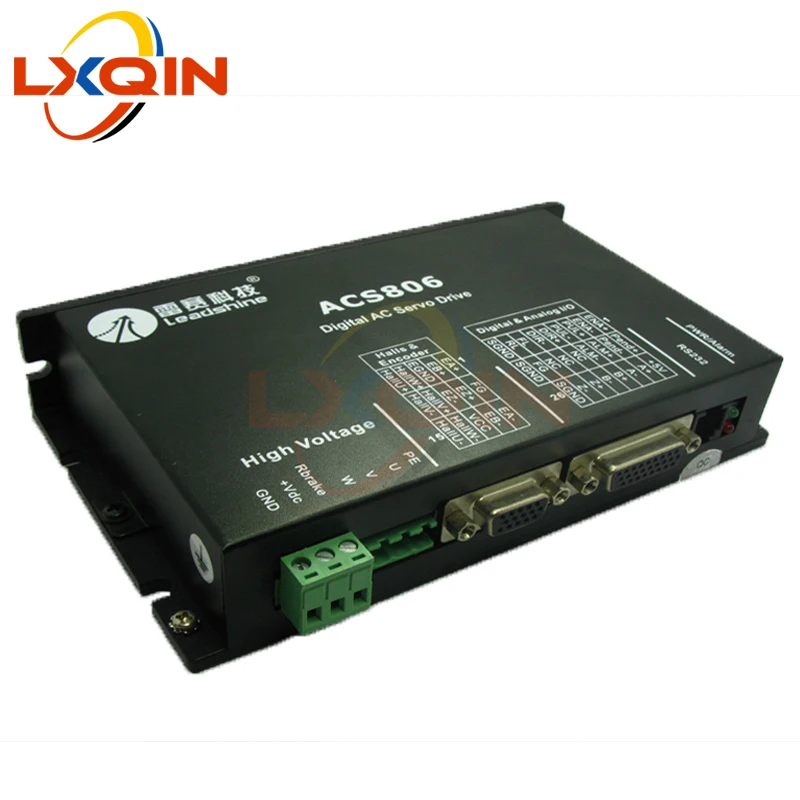 LXQIN 400w servo motor driver Leadshine ACS806 brushless 20-80V DC 6A