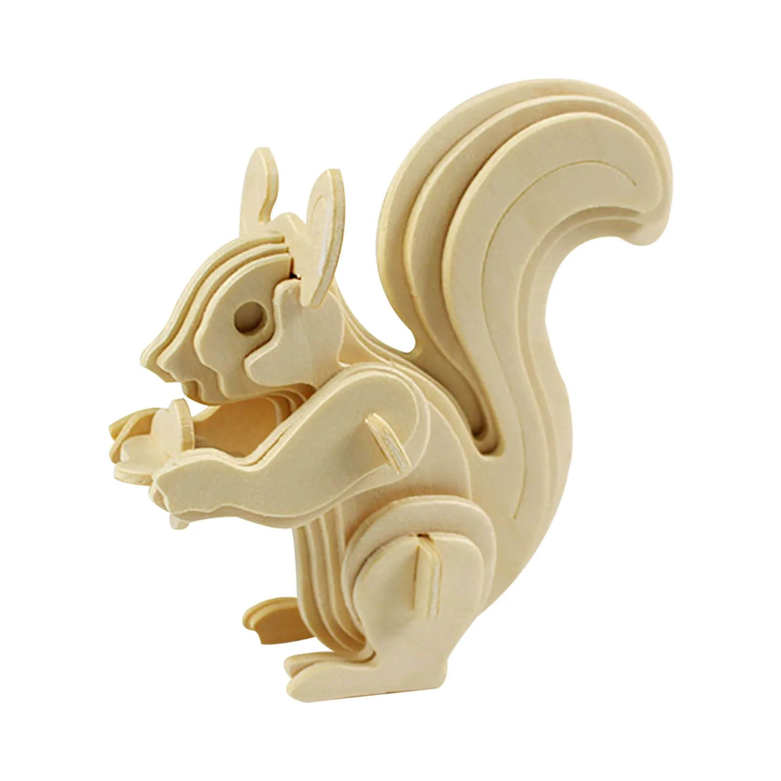 

Woodiness 3D Child Model Puzzle Three-dimensional Toys Early ducation DIY Education