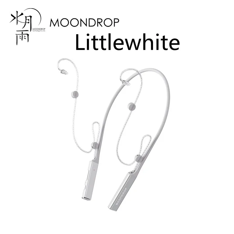 

Наушники-вкладыши Moondrop Littlewhite с шейным Bluetooth-кабелем, наушники Bluetooth 5.2 с поддержкой Aptx Kato/B2/Starfield