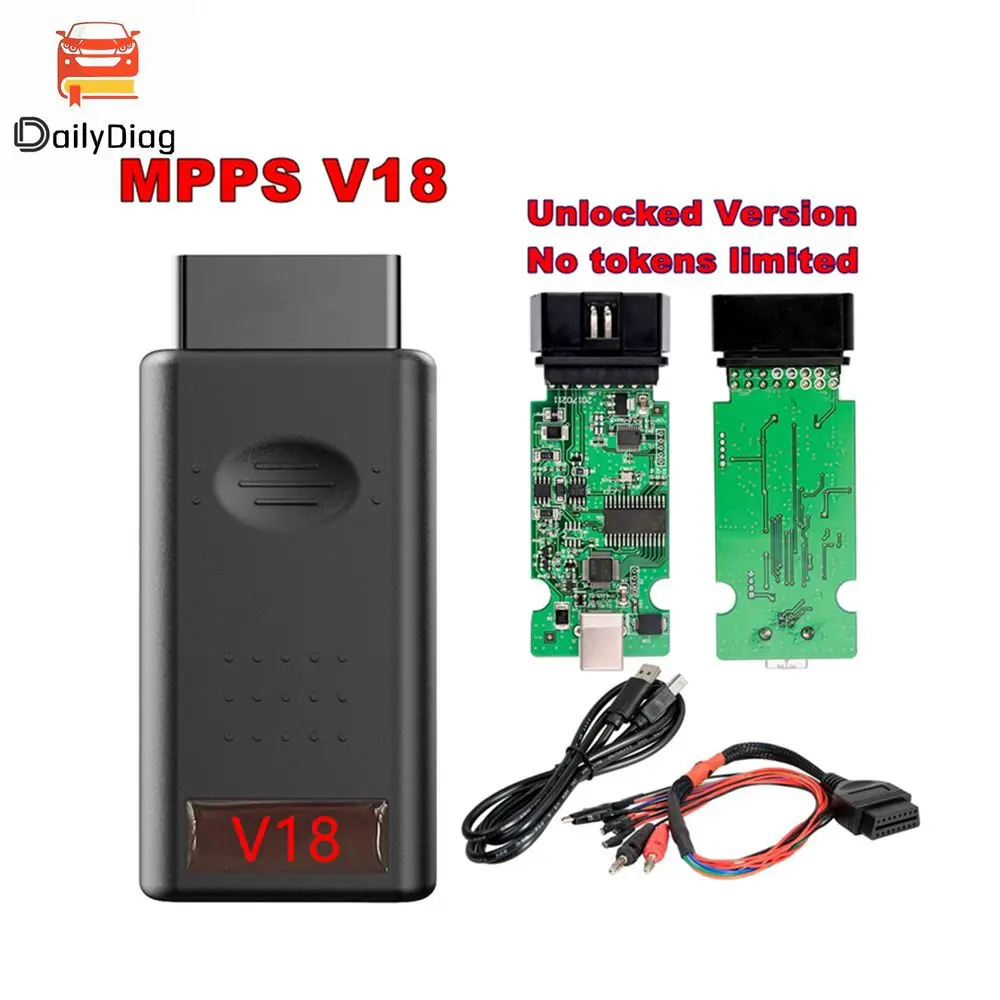 

Сканер MPPS V18 MAIN + TRICORE + MULTIBOOT для EDC15 EDC16 EDC17