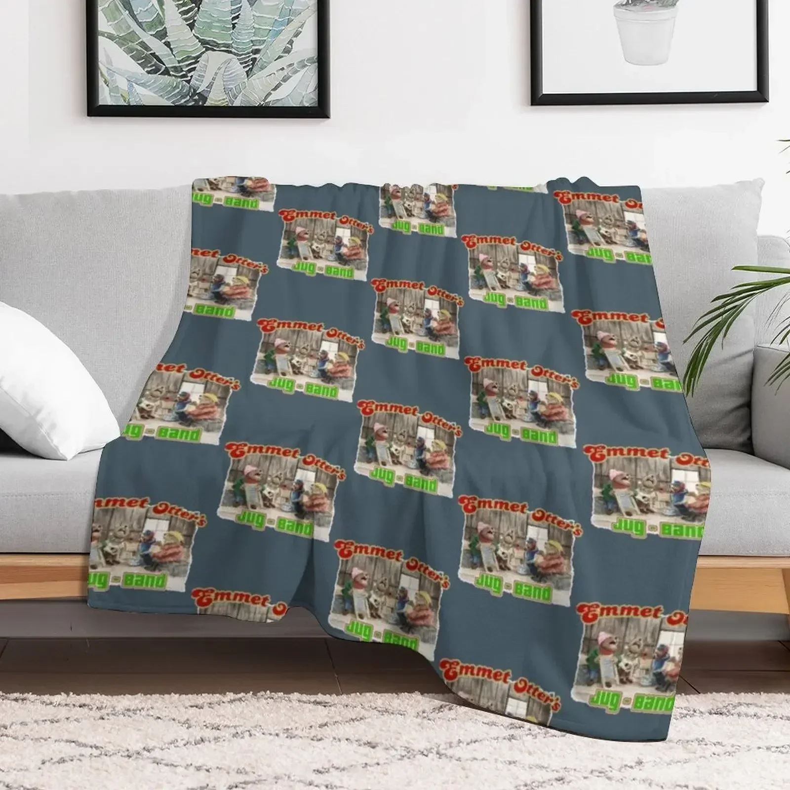 Одеяло Emmet Otter одеяла и для дивана тонкие свободные