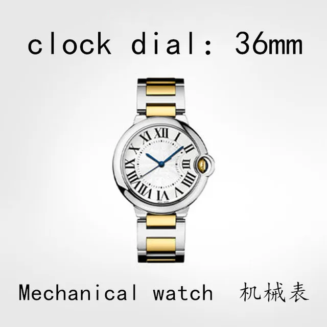 

mechanical watch mens automatic rome white dial