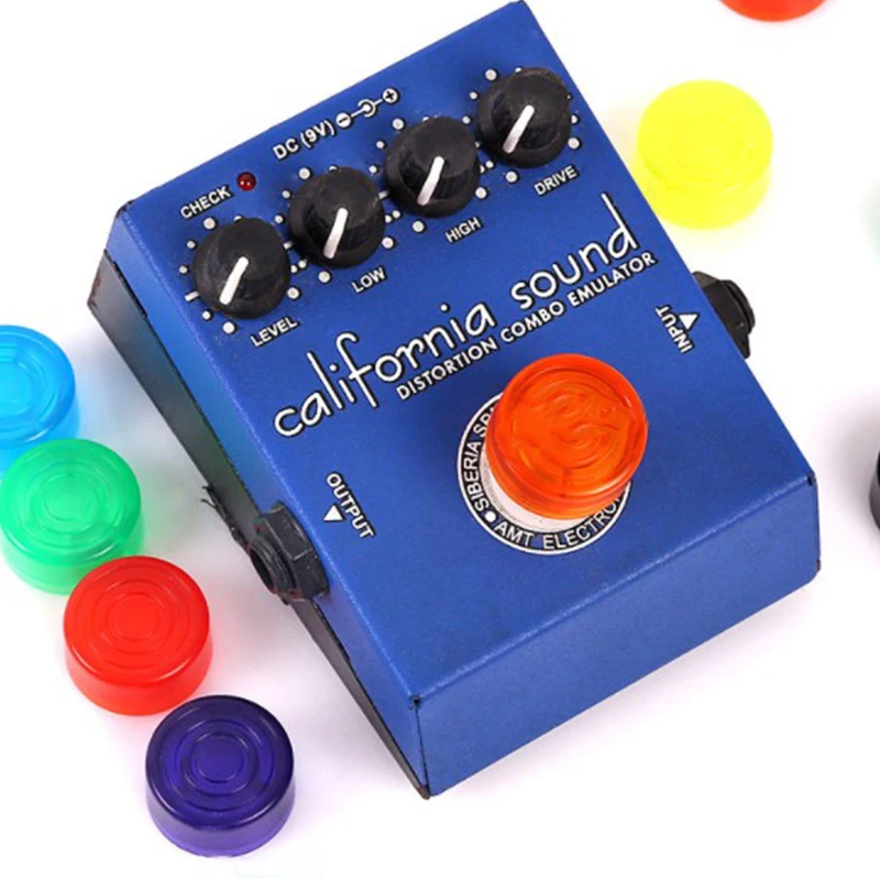 

10 шт., пластиковая крышка для педали гитарных эффектов