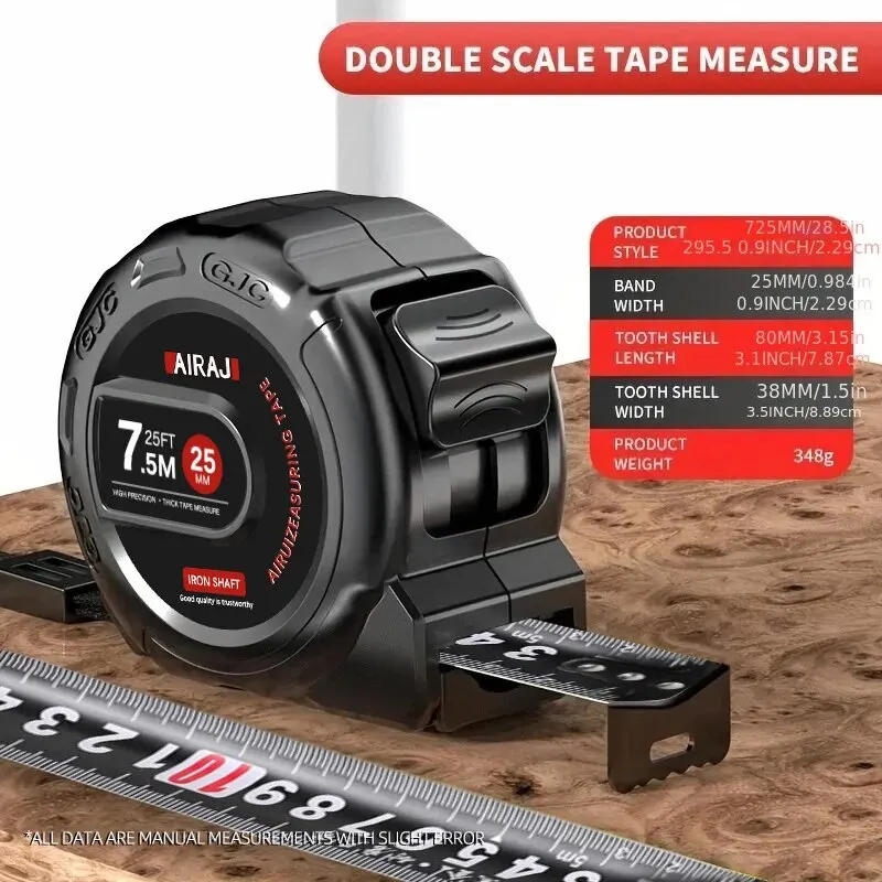 

AIRAJ Рулетка 7,5/5/3 м из высокоуглеродистой стали